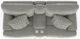 iAmerica Romeo Stone Layflat Power Reclining Console Loveseat with Zero Gravity -4