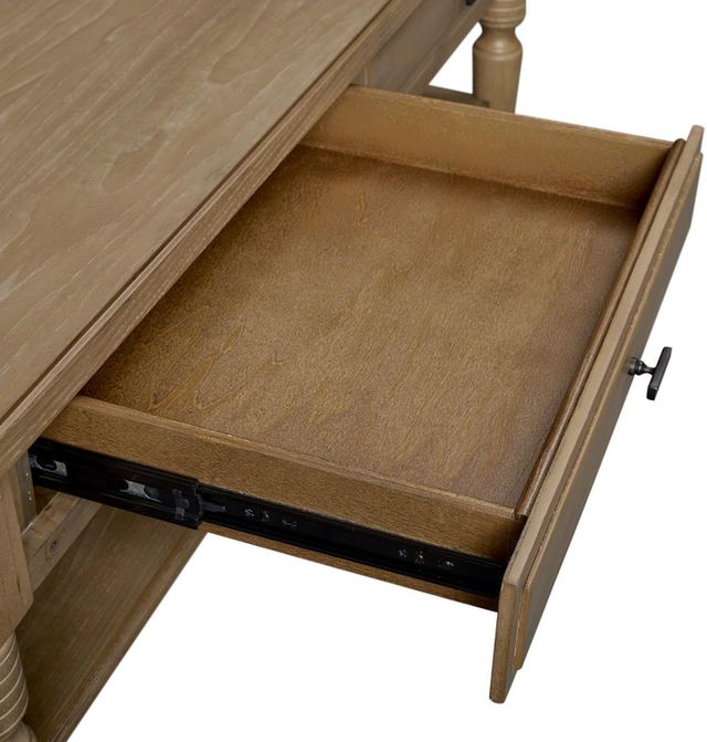 Bernards Tarrington Almond Cocktail Table-4