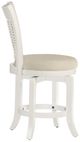 HH2 Home Bayberry White Swivel Counter Stool-2