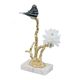 A & B Home Gold/White 8" Branch Decor-0