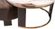 Signature Design by Ashley® Jazmore Brass/Brown Nesting Cocktail Table -3