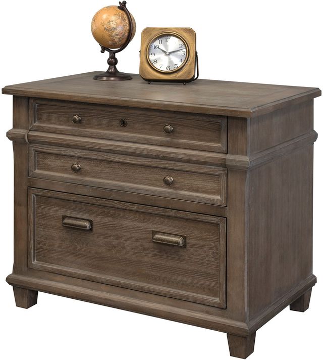 Martin Furniture Carson Weathered Dove Lateral File-2