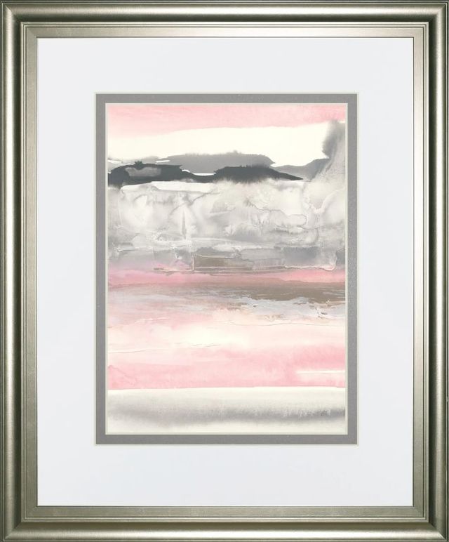 Classy Art Charcoal and Blush I by Chris Paschke Wall Art-0