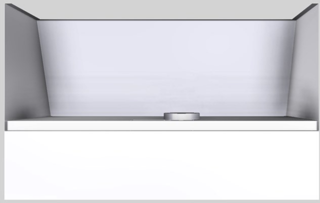 Vent-A-Hood® 48" Wall Mounted Range Hood-White-2