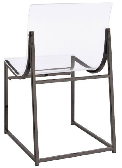Coaster® Adino Black Nickel Dining Side Chair-3