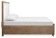 Magnussen Home® Westbourne Dark Umber/Milo Ivory Queen Upholstered Panel Bed-2