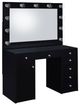Coaster® Acena 2-Piece Black High Gloss Vanity Set-0