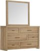 aspenhome® Modern Loft Modern Khaki 6-Drawer Dresser-1