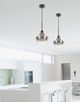 Cal® Lighting & Accessories Brockton Matte Black Mini Pendant-2