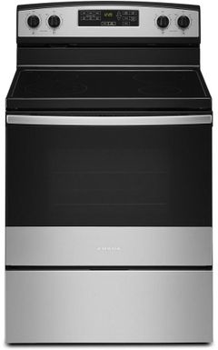 Amana® 30" Stainless Steel Freestanding Electric Range 