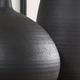 Uttermost® Bower 2-Piece Matte Black Vase Set-0