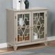 Furniture of America® Scali Silver Cabinet-1