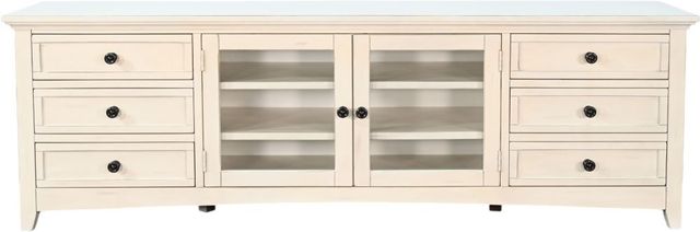 Sunny Designs™ Taylor Marble White 82" Media Console-3