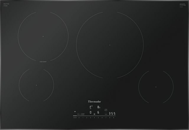 Thermador® Masterpiece® Heritage® 30" Black Induction Cooktop-1