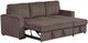 Furniture of America® Yves 2-Piece Brown L-Shape Sectional-3