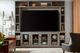 aspenhome® Paige Heather Gray 97" Console and Hutch-1