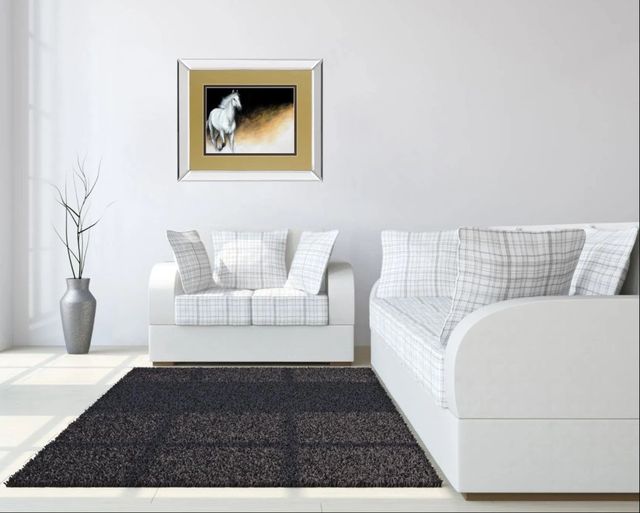 Classy Art Light And Dark by Milenko Katic Mirror Framed Wall Art-2