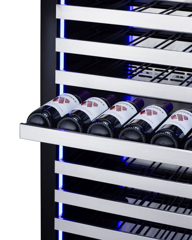 Summit® 24" Stainless Steel Built-In Wine Cooler-3