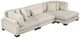 Homelegance® Traverse 3-Piece Beige Modular Sectional with Reversible Chaise-0