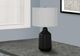 Monarch Specialties Inc. 24"H Black Concrete Table Lamp-4