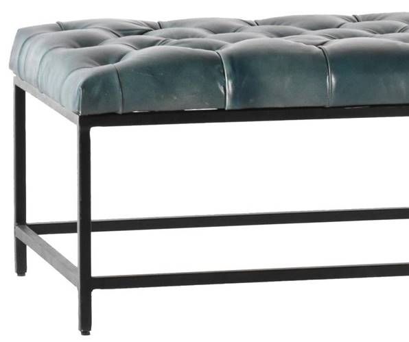 Jaipur Furniture Lathan Black/Gray Coffee Ottoman -1