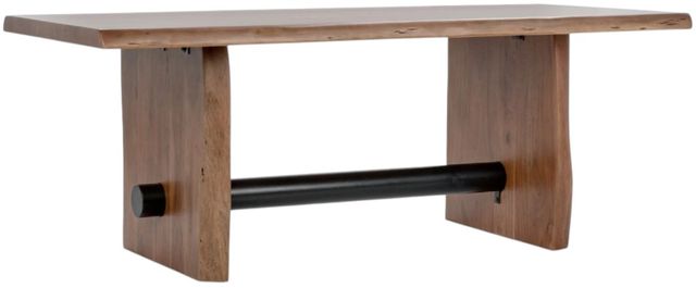 Classic Home Brinton Acorn Brown Rectangle Dining Table-0