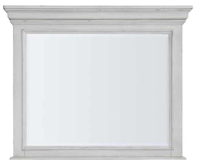 Benchcraft® Kanwyn Whitewash Bedroom Mirror