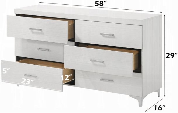ACME Furniture Casilda White Dresser-2
