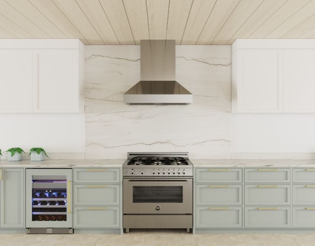 XO Fabriano 48" Stainless Steel Wall Mounted Range Hood-1