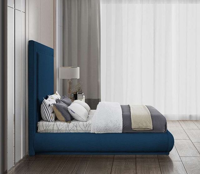 Meridian Furniture Brooke Navy King Bed-2