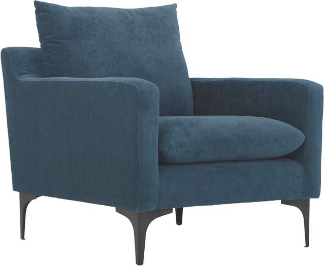 Moe's Home Collection Paris Blue Armchair-0