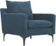 Moe's Home Collection Paris Blue Armchair-0