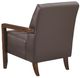 Homelegance® Crafton Dark Brown/Walnut Accent Chair-4