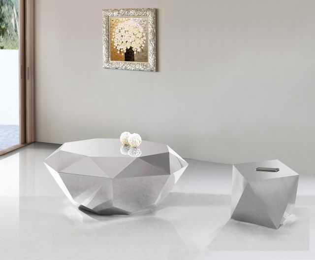 Meridian Furniture Gemma Silver End Table-3