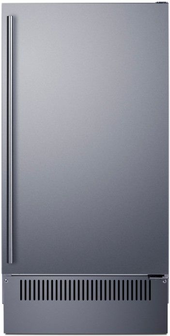 Summit® 18” 60 lb Stainless Steel Undercounter Ice Maker-0