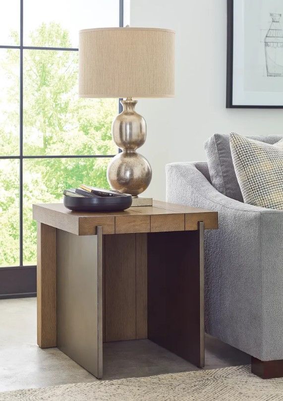 Hammary® Hidden Treasures Spence Brown End Table-1