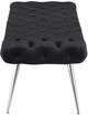Coaster® Ella Black Upholstered Bench-2