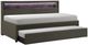 Intercon Jackson Espresso Fabric Twin DayBed with Trundle-0