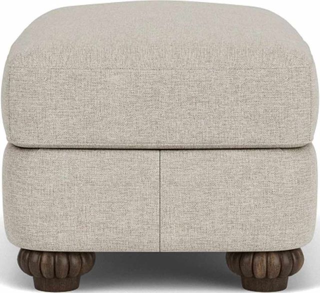 Flexsteel® Patterson Silver Driftwood Ottoman-2