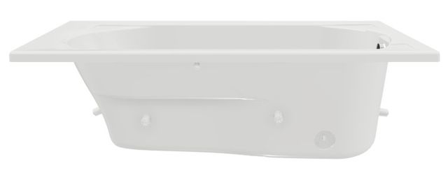 KOHLER® Devonshire® White 60" x 32" Drop-In Whirlpool Bath-1