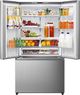 Hisense 26.6 Cu. Ft. Fingerprint Resistant Titanium French Door Refrigerator-4