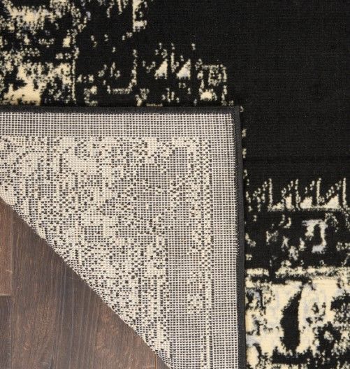 Nourison Home™ Grafix Black 5'x7' Style 1 Area Rug-2