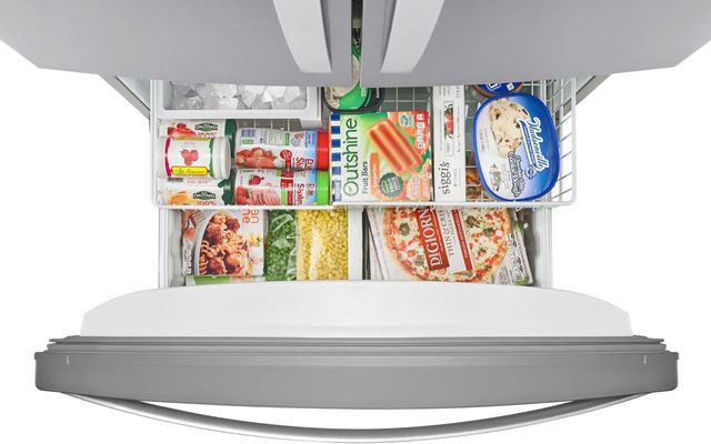 Whirlpool® 25.2 Cu. Ft. Fingerprint Resistant Stainless Steel French Door Refrigerator-4