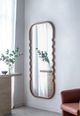 A & B Home Brown Floor Mirror-2