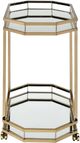 ACME Furniture Lacole Champagne/Mirrored Serving Cart-3