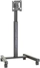 Chief® Black Medium Flat Panel Mobile AV Cart-Black-0