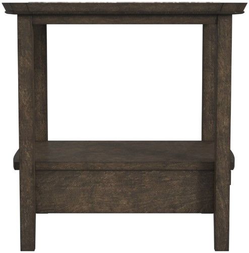 Null Furniture Woodmill Sable Rectangular End Table-1