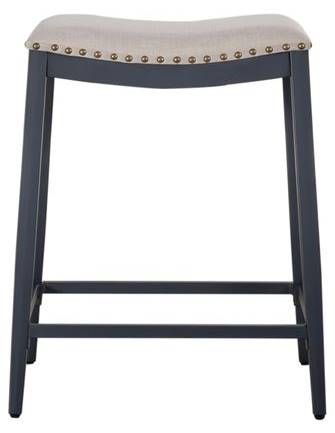 Liberty Furniture Vintage Navy Backless Counter Stool-1