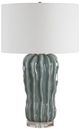 Uttermost® Niese Light Blue Glaze Table Lamp-0