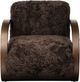 Four Hands Burke Cocoa Shearling Accent Chair-2